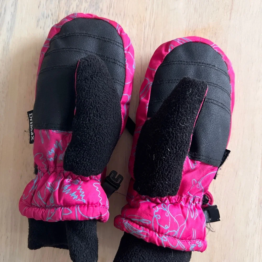 Gordini Pink Kids Mittens